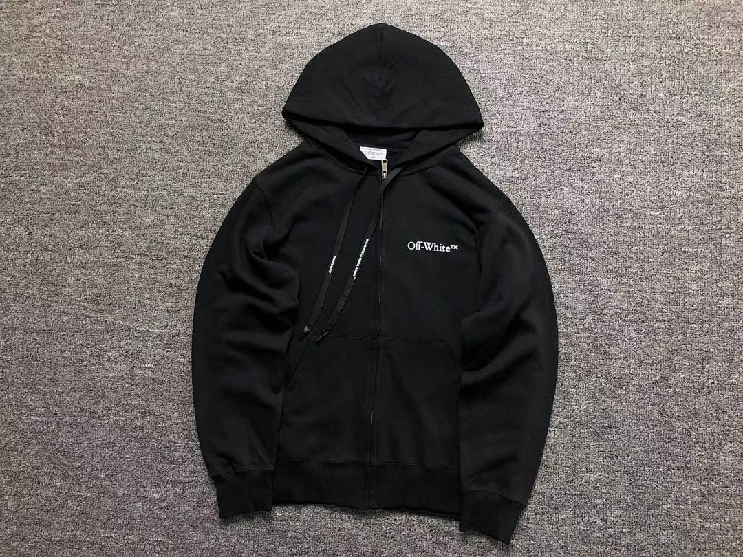 Off-White 208 OFF-WHITE (WHITE HOODIE) - Image 9