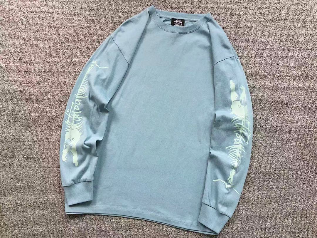 Stussy 108 STUSSY LONG SLEEVED 1111220202 (Im 170Cm 60Kg I Wear Size L In The Phot) - Image 8