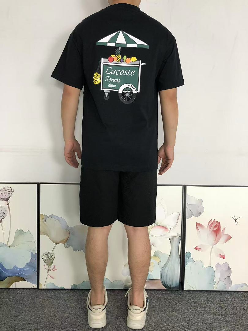 Lacoste 168 LACOSTE T-SHIRT 22060929001 (Im 170Cm 60Kg I Wear Size M In The Phot) - Image 4