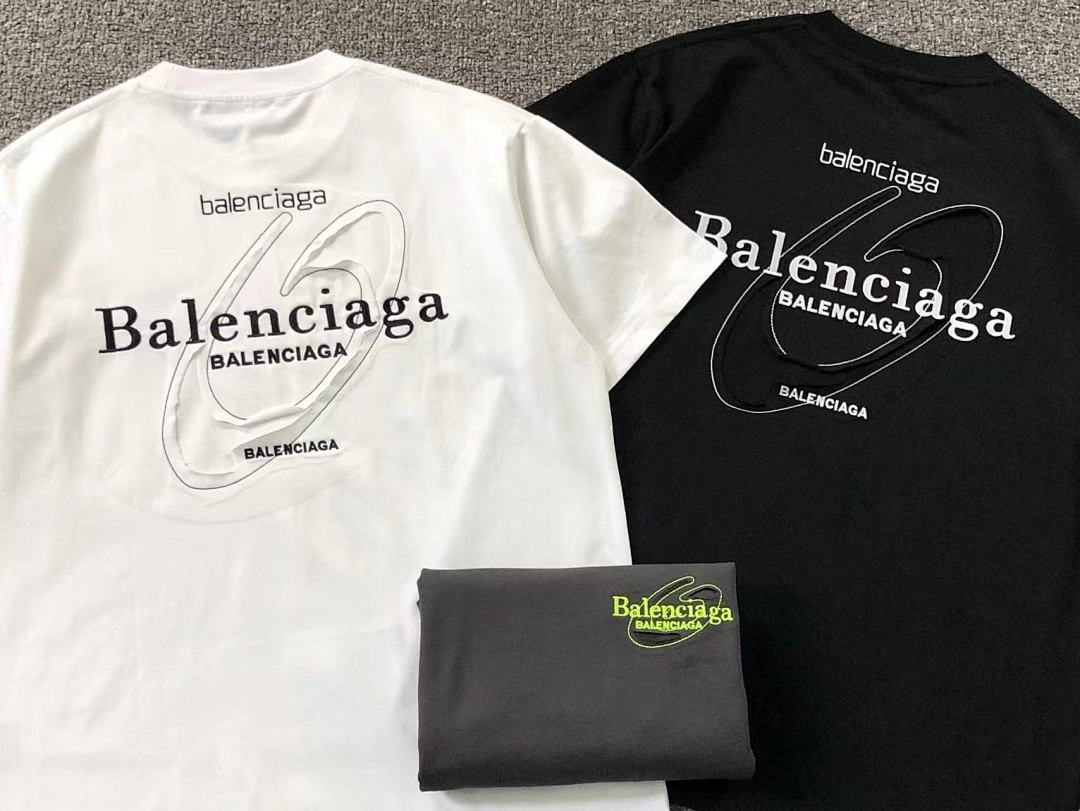 Balenciaga 118 B⭐L⭐⭐⭐IA⭐A T-SHIRT 11122016137 (Im 170Cm 60Kg I Wear Size M In The Phot) - Image 6