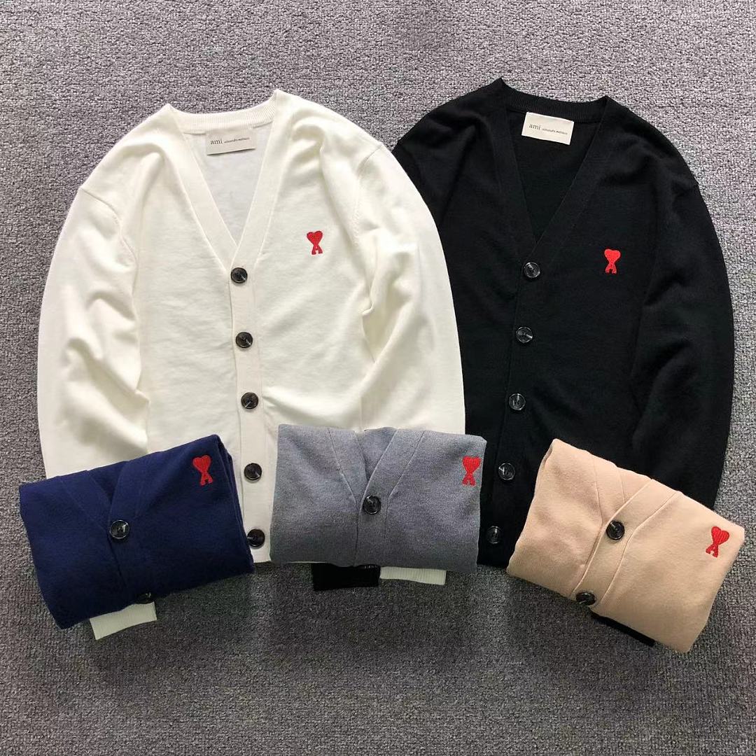 AMI 125 AMI SWEATER 1282631183 (Im 170Cm 60Kg I Wear Size S In The Phot)