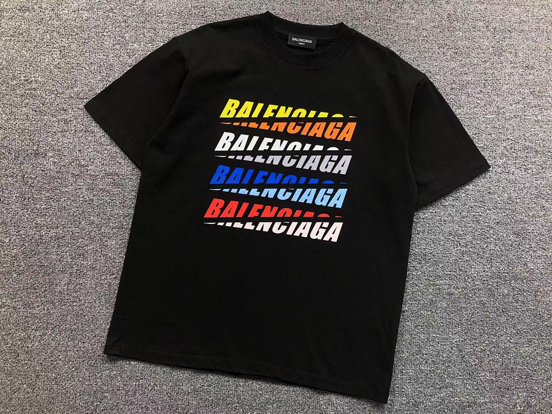 Balenciaga 108 B⭐L⭐⭐⭐IA⭐A T-SHIRT 41081920133 (Im 170Cm 60Kg I Wear Size XL In The Phot) - Image 11
