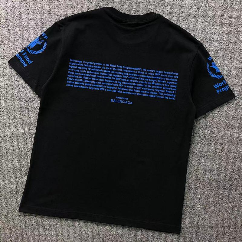 Balenciaga 95 B⭐L⭐⭐⭐IA⭐A T-SHIRT 5230501136 (Im 170Cm 60Kg I Wear Size XS In The Phot)