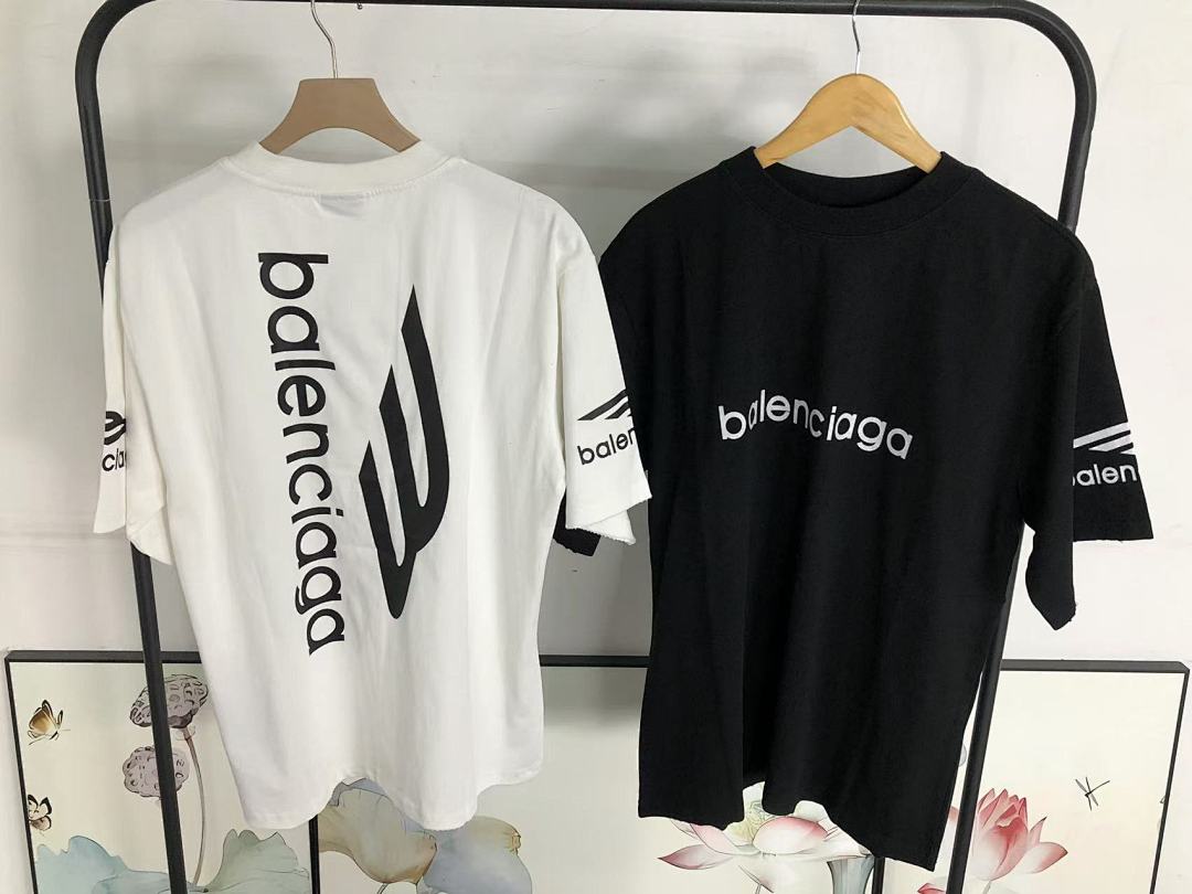 Balenciaga 125 B⭐L⭐⭐⭐IA⭐A T-SHIRT 42032806163 (Im 170Cm 60Kg I Wear Size XS In The Phot) - Image 27