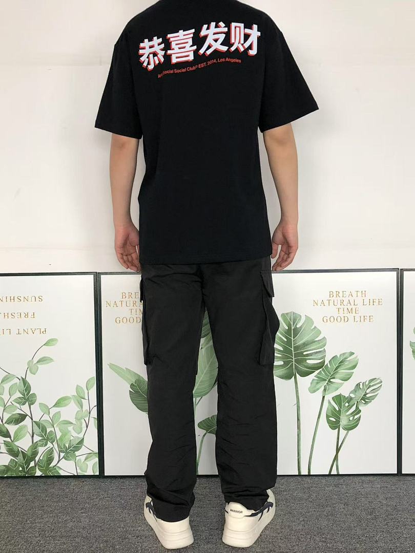 Christian Louboutin 85 ANTI SOCIAL CLUB T-SHIRT 41421102 (Im 170Cm 60Kg I Wear Size M In The Phot) - Image 4