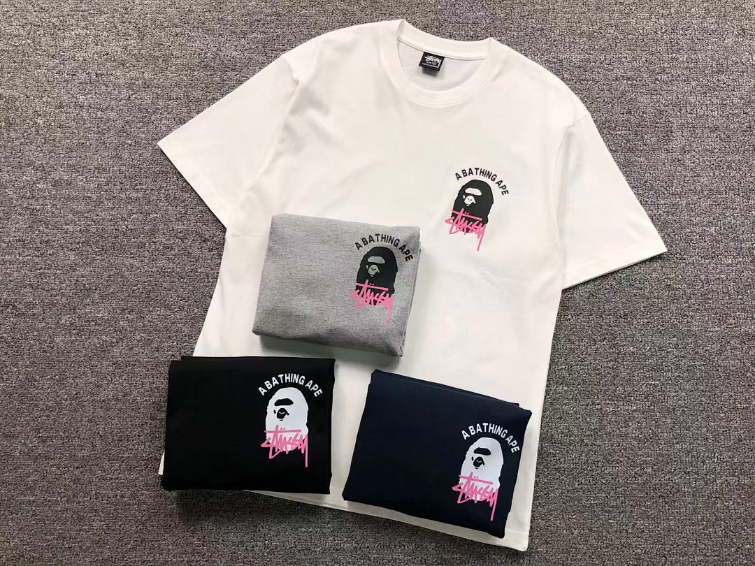 Bape 85 BAPE STUSSY T-SHIRT 3111050321 (Im 170Cm 60Kg I Wear Size M In The Phot) - Image 21