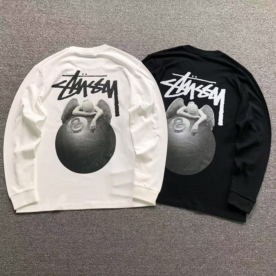Stussy 95 STUSSY LONG SLEEVED 582017123 (Im 170Cm 60Kg I Wear Size M In The Phot)