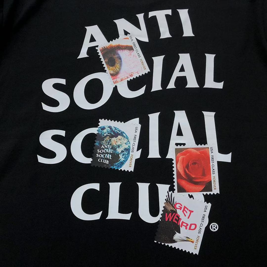 Christian Louboutin 85 ANTI SOCIAL CLUB T-SHIRT 4050131202 (Im 170Cm 60Kg I Wear Size L In The Phot) - Image 17