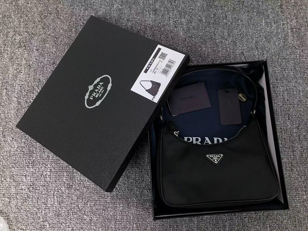Prada 208 P⭐A⭐A BAG 411110675 (Long 22CM* Wide 6CM* High 15CM) - Image 10