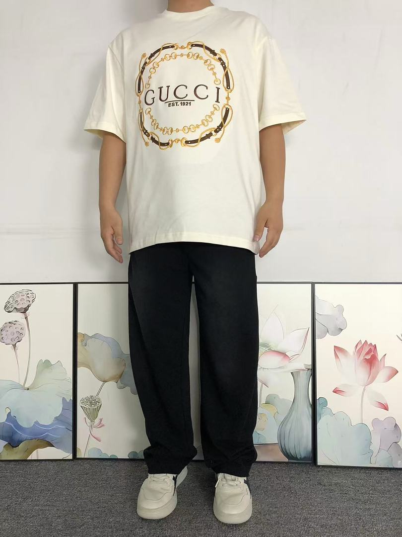 Gucci 135 G⭐C⭐I T-SHIRT 22051510125 (Im 170Cm 60Kg I Wear Size S In The Phot) - Image 3