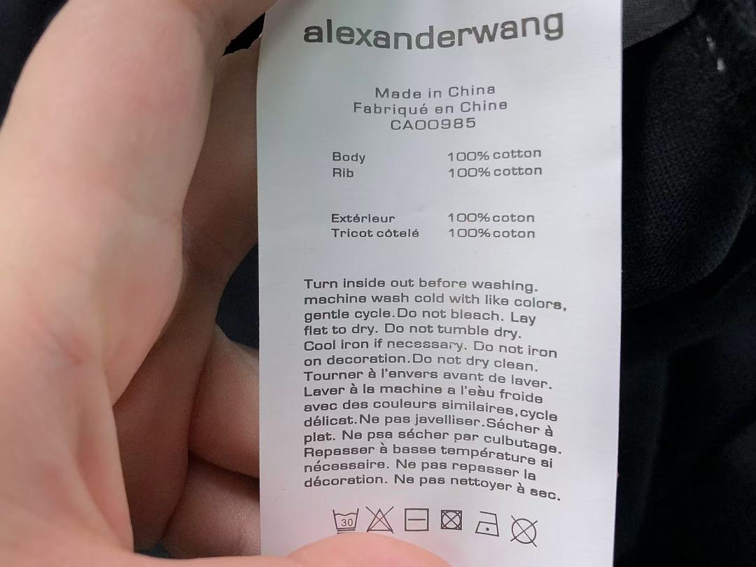 Alexander Wang 85 A⭐⭐X⭐⭐⭐ER W⭐⭐G T-SHIRT 5260511136 (Im 170Cm 60Kg I Wear Size L In The Phot) - Image 19