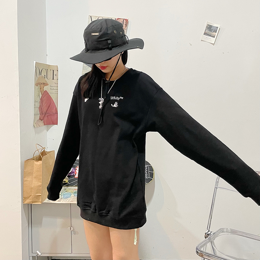 Off-White 98 OFF-WHITE (WHITE HOODIE) - Image 23