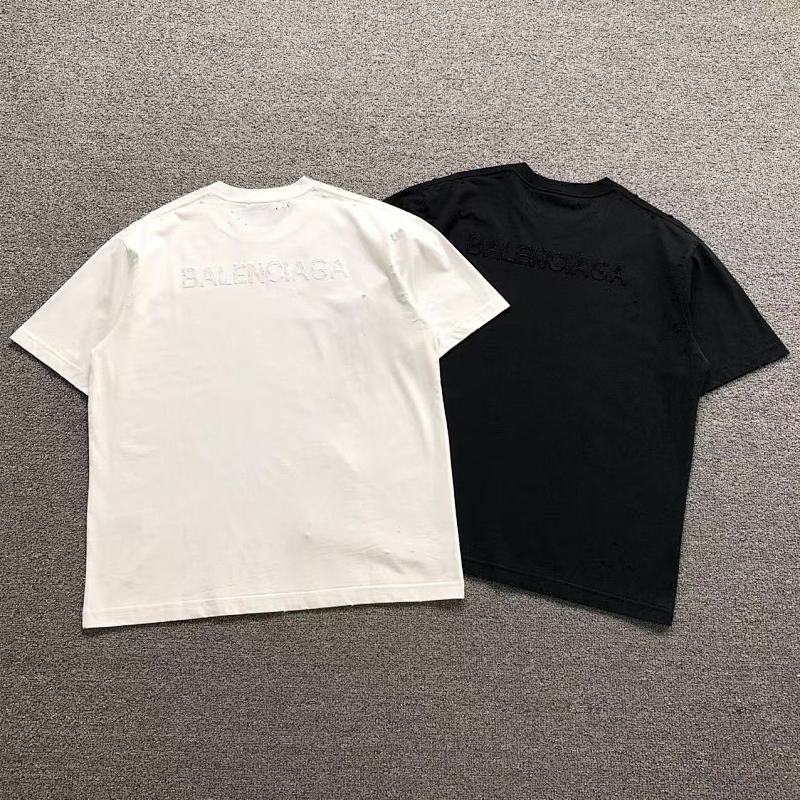 Balenciaga 98 B⭐L⭐⭐⭐IA⭐A T-SHIRT 5233020127 (Im 170Cm 60Kg I Wear Size XL In The Phot)