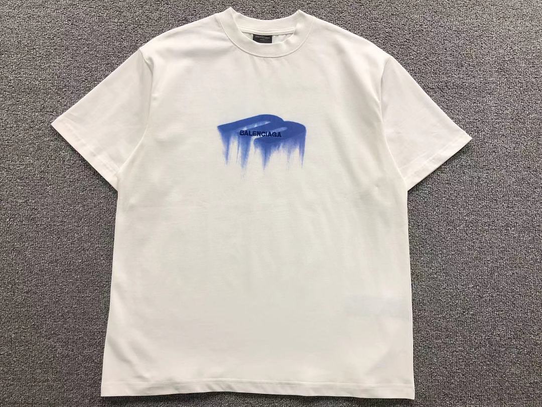 Balenciaga 115 B⭐L⭐⭐⭐IA⭐A T-SHIRT 42042205156 (Im 170Cm 60Kg I Wear Size 1 In The Phot) - Image 5