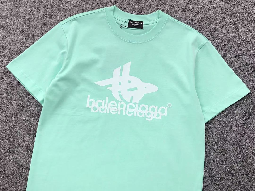 Balenciaga 108 B⭐L⭐⭐⭐IA⭐A T-SHIRT 411131221 (Im 170Cm 57Kg I Wear Size M In The Phot) - Image 8