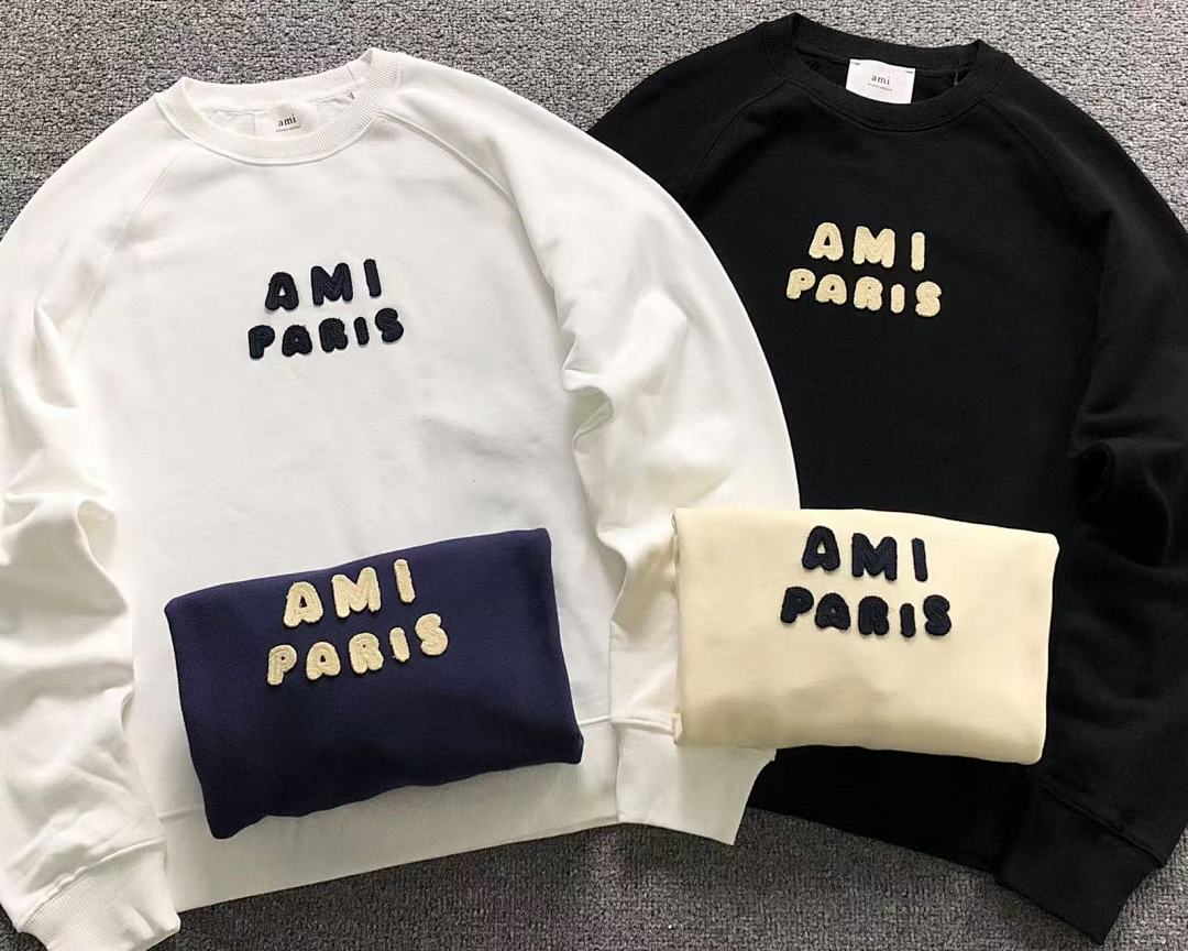 AMI 115 AMI HOODIE 21101708125 (Im 170Cm 60Kg I Wear Size M In The Phot) - Image 6