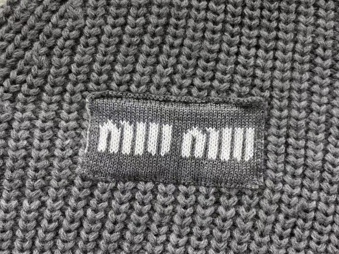 Miu Miu 188 M⭐U SWEATER 4111172477 (Im 170Cm 60Kg I Wear Size 36 In The Phot) - Image 8