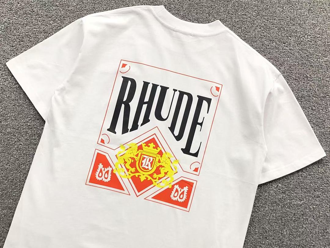 Rhude 98 RHUDE T-SHIRT 2161142125 (Im 170Cm 60Kg I Wear Size M In The Phot) - Image 20