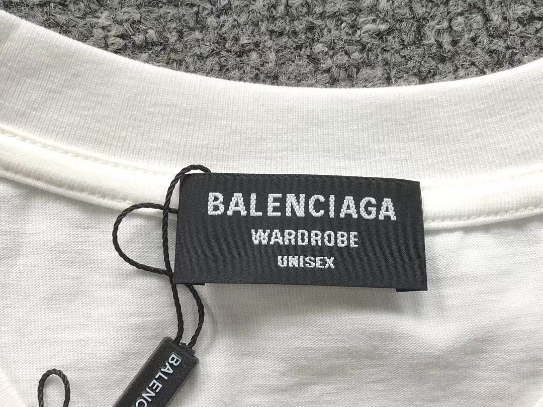 Balenciaga 113 B⭐L⭐⭐⭐IA⭐A T-SHIRT 5207270370 (Im 170Cm 60Kg I Wear Size 2XL In The Phot) - Image 15