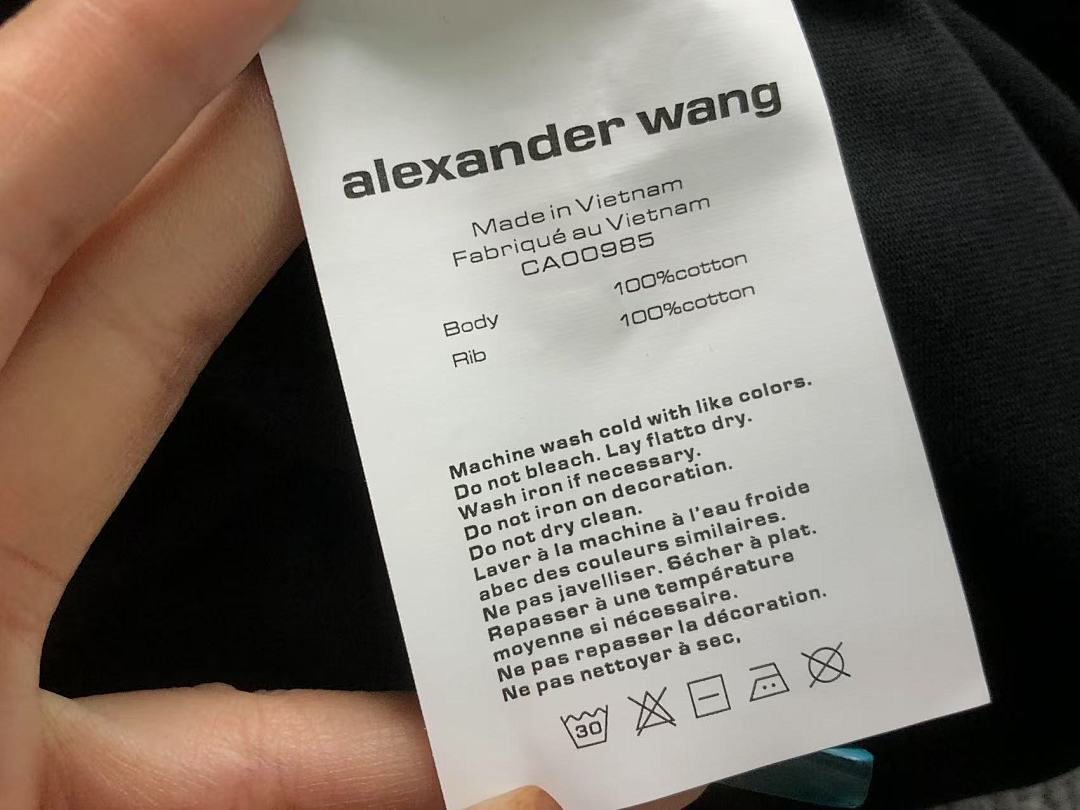 Alexander Wang 95 A⭐⭐X⭐⭐⭐ER W⭐⭐G T-SHIRT 42031806167 (Im 170Cm 60Kg I Wear Size L In The Phot) - Image 22
