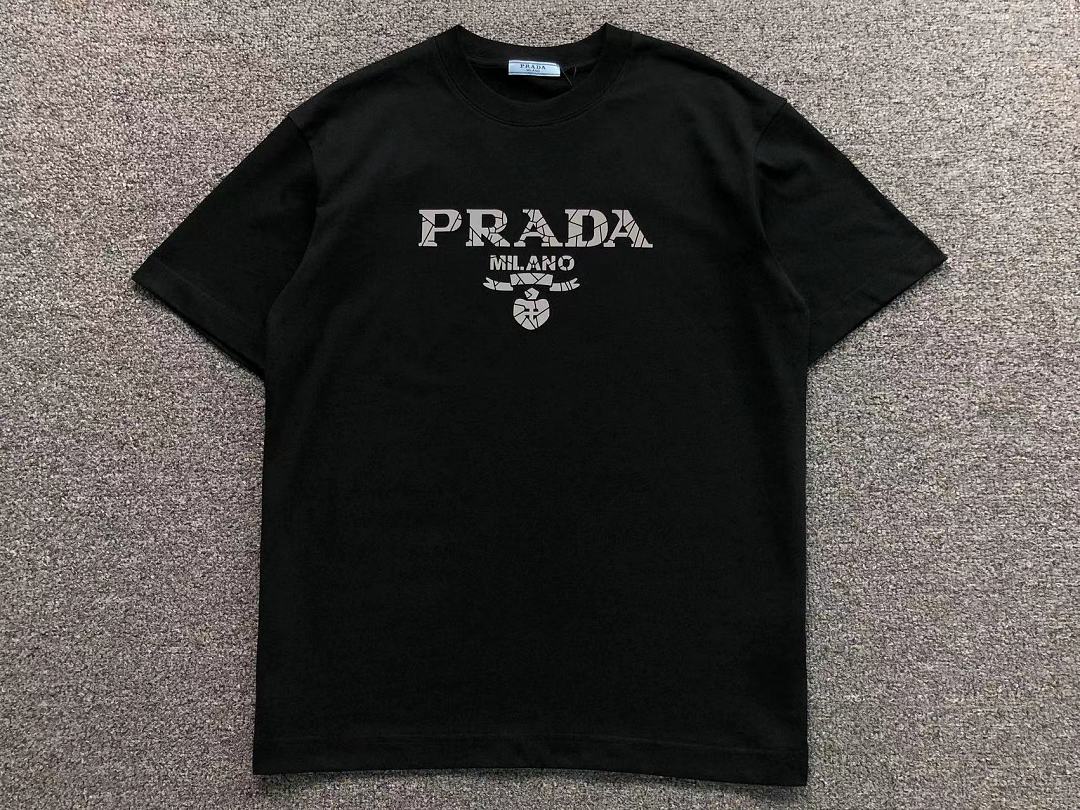 Prada 115 P⭐A⭐A T-SHIRT 5243030147 (Im 170Cm 60Kg I Wear Size M In The Phot) - Image 16