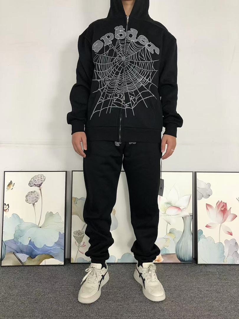 Sp5der TROUSERS125 SP5DER HOODIE - Image 4