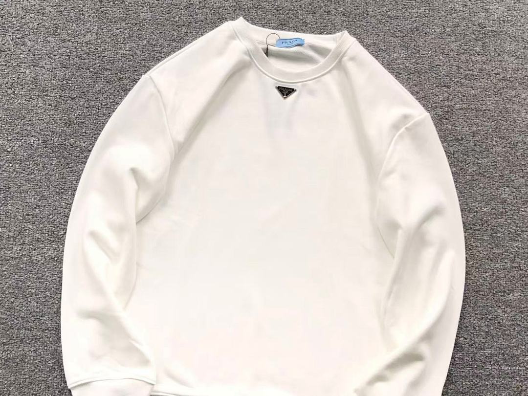 Prada 98 P⭐A⭐A HOODIE 1110310132 (Im 170Cm 60Kg I Wear Size 2XL In The Phot) - Image 11