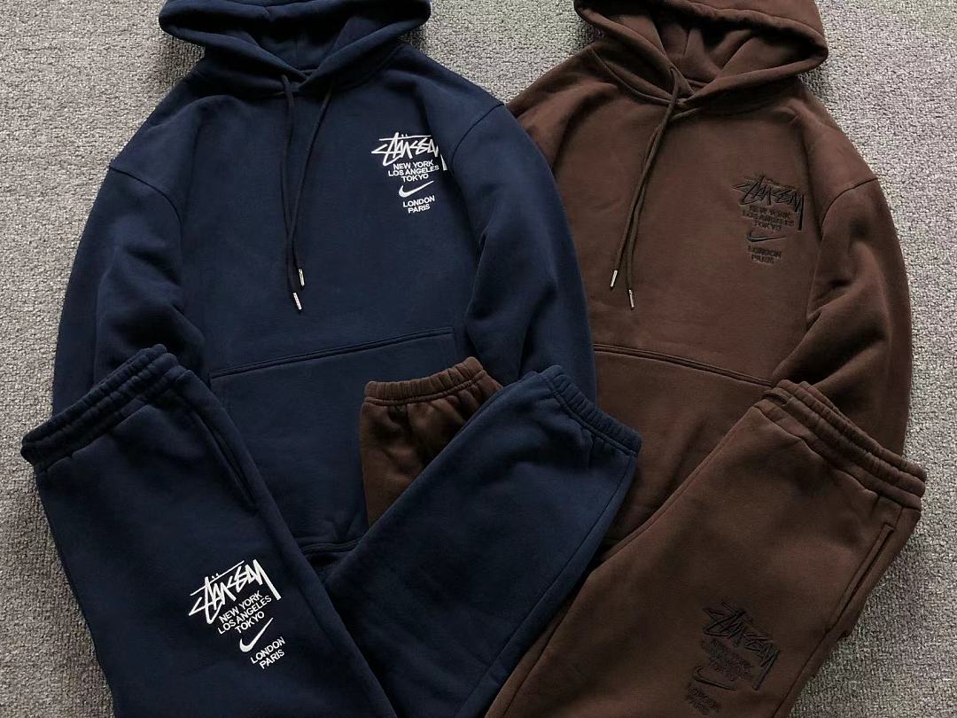 Nike TROUSERS 118 N⭐K⭐ STUSSY HOODIE - Image 7