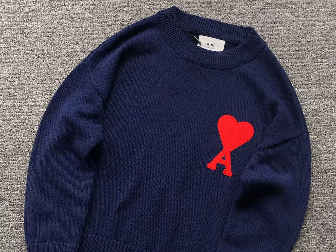 AMI 115 AMI SWEATER 503124279 (Im 170Cm 60Kg I Wear Size S In The Phot) - Image 16