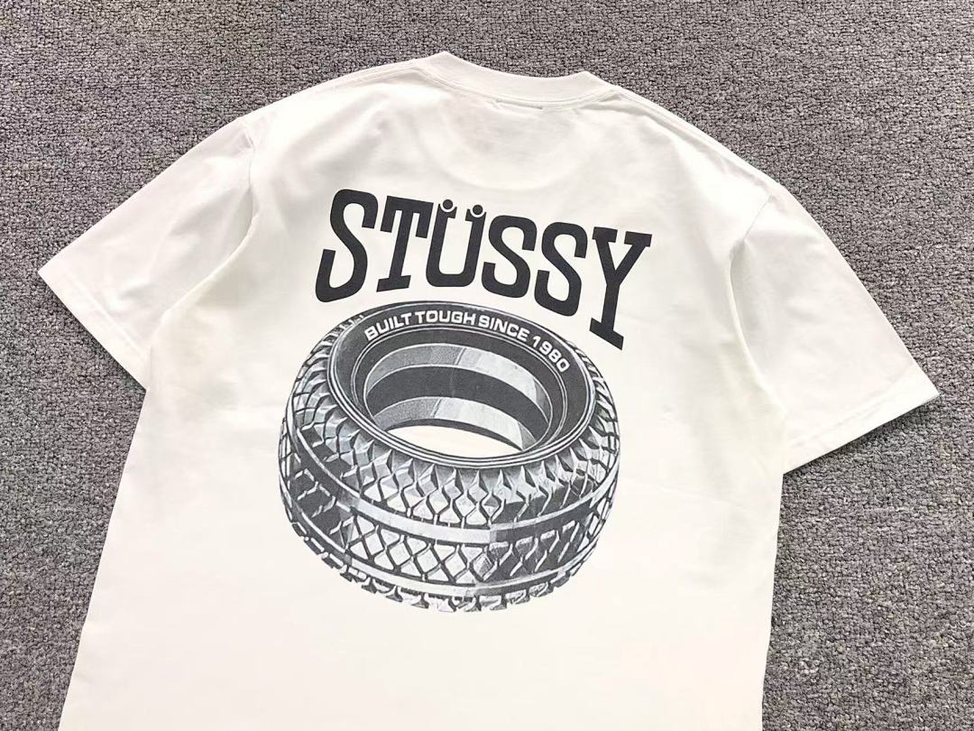 Stussy 85 STUSSY T-SHIRT 4104212402 (Im 170Cm 60Kg I Wear Size L In The Phot) - Image 8