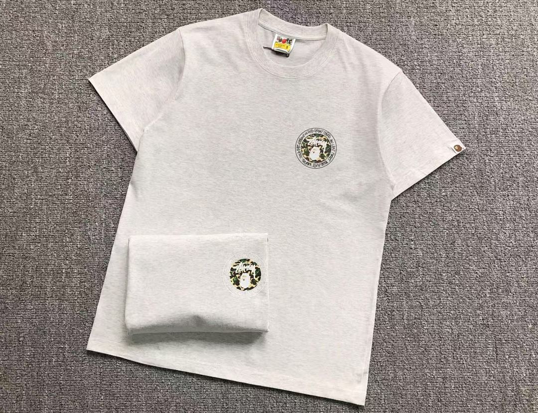 Bape 78 BAPE STUSSY T-SHIRT 1102091242 (Im 170Cm 55Kg I Wear Size S In The Phot) - Image 16