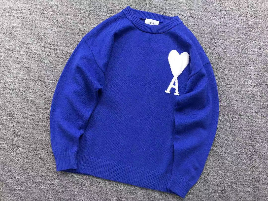 AMI 148 AMI SWEATER 212190117 (Im 170Cm 57Kg I Wear Size S In The Phot) - Image 8