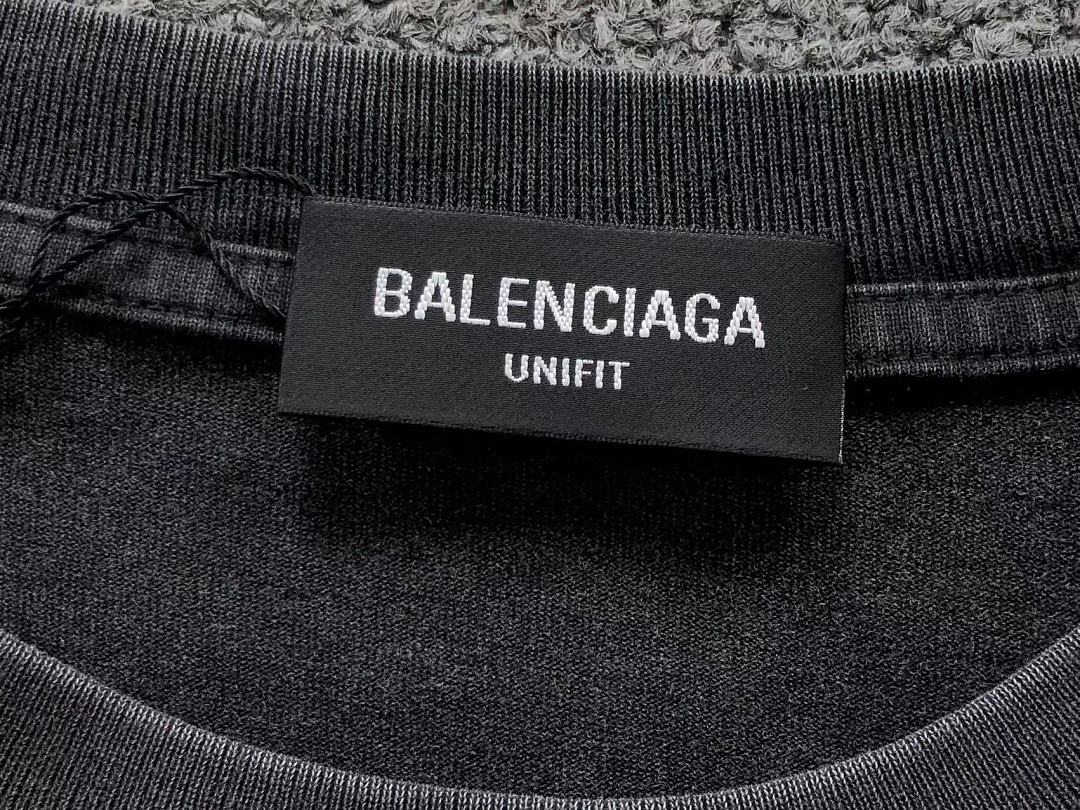 Balenciaga 129 B⭐L⭐⭐⭐IA⭐A T-SHIRT 42061611133 (Im 170Cm 60Kg I Wear Size 2XL In The Phot) - Image 22