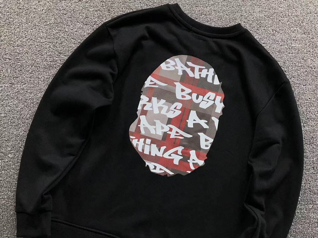Bape 125 BAPE HOODIE 4111280917 (Im 170Cm 55Kg I Wear Size S In The Phot) - Image 9