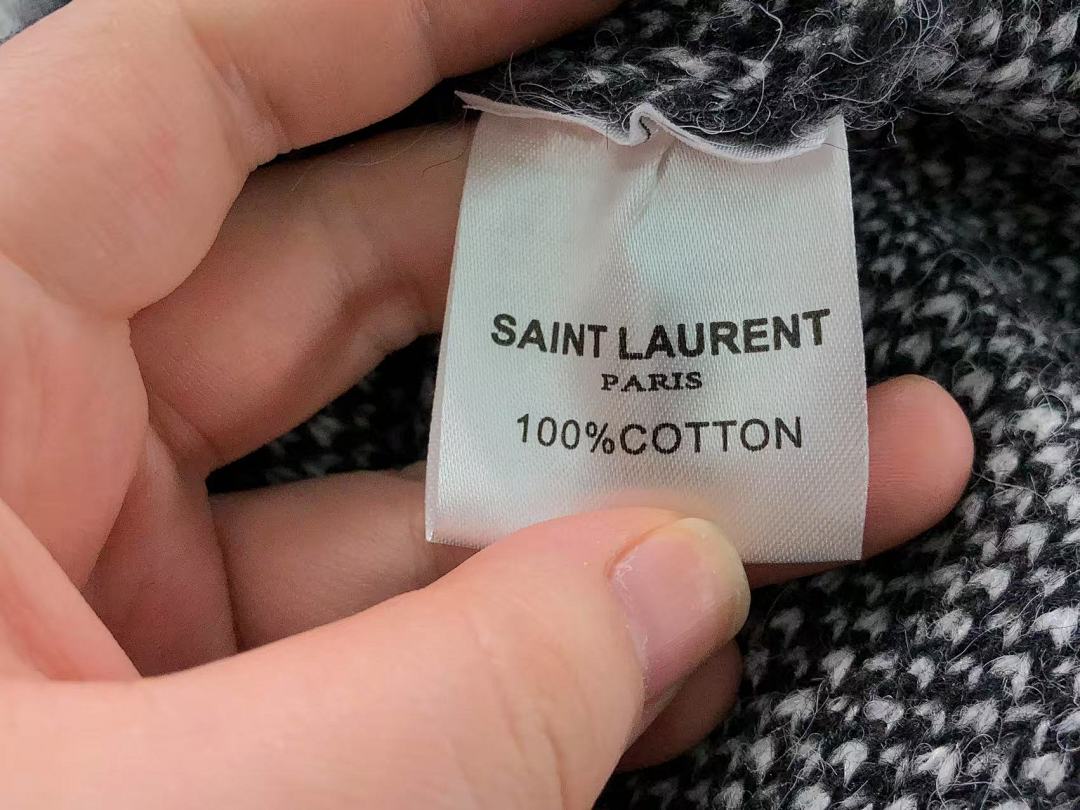 Saint Laurent 168 SA⭐⭐T ⭐⭐U⭐⭐NT SWEATER 41082806146 (Im 170Cm 60Kg I Wear Size L In The Phot) - Image 15