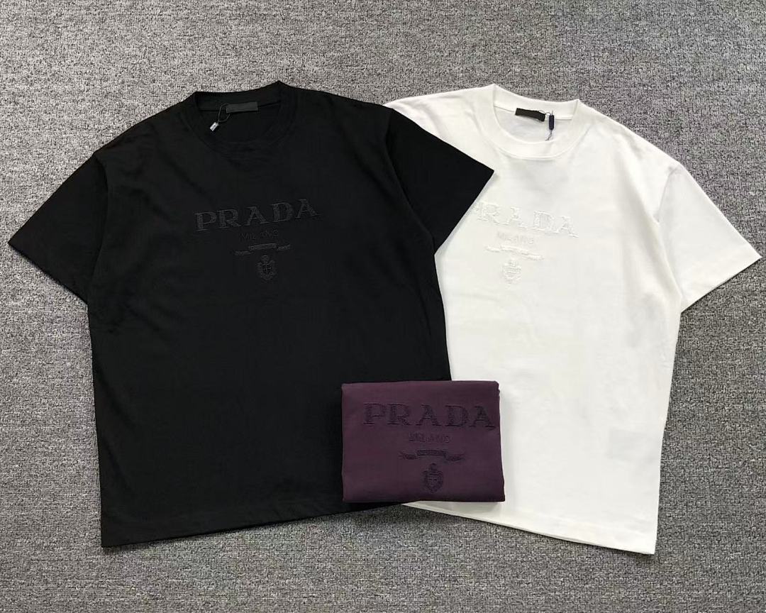 Prada 118 P⭐A⭐A T-SHIRT 4123104133 (Im 170Cm 60Kg I Wear Size 2XL In The Phot) - Image 5