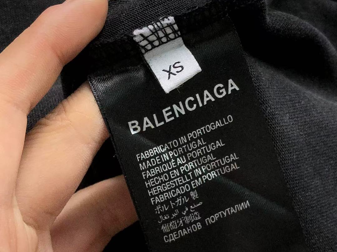 Balenciaga 135 B⭐L⭐⭐⭐IA⭐A T-SHIRT 42042009163 (Im 170Cm 60Kg I Wear Size XS In The Phot) - Image 18