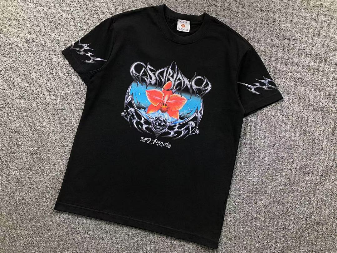 Casablanca 85 CASABLANCA T-SHIRT 1108270332 (Im 170Cm 60Kg I Wear Size 44 In The Phot) - Image 8