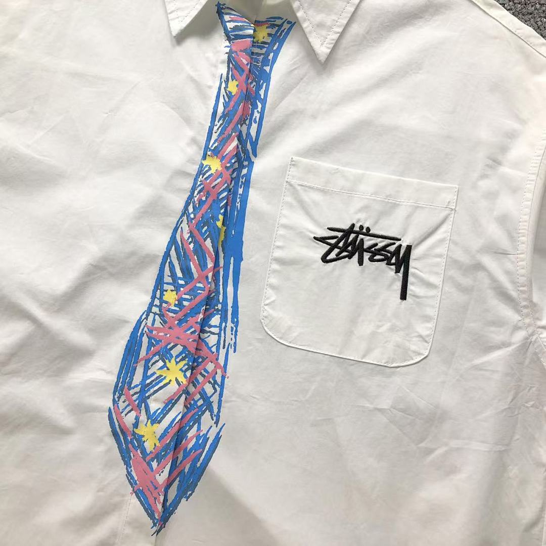 Stussy 108 STUSSY SHIRT 56090782 (Im 170Cm 60Kg I Wear Size S In The Phot) - Image 9