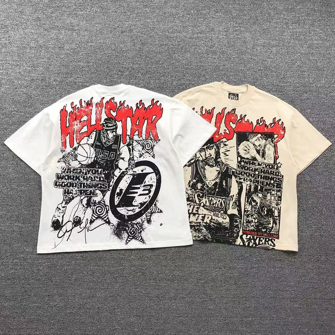 Hellstar 95 HELLSTAR T-SHIRT 311110717 (Im 170Cm 57Kg I Wear Size L In The Phot)