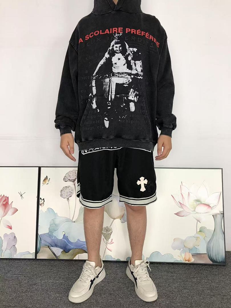 Chanel 135 ENFANTS RICHES DEPRIMES HOODIE 580827117 (Im 170Cm 60Kg I Wear Size S In The Phot) - Image 3