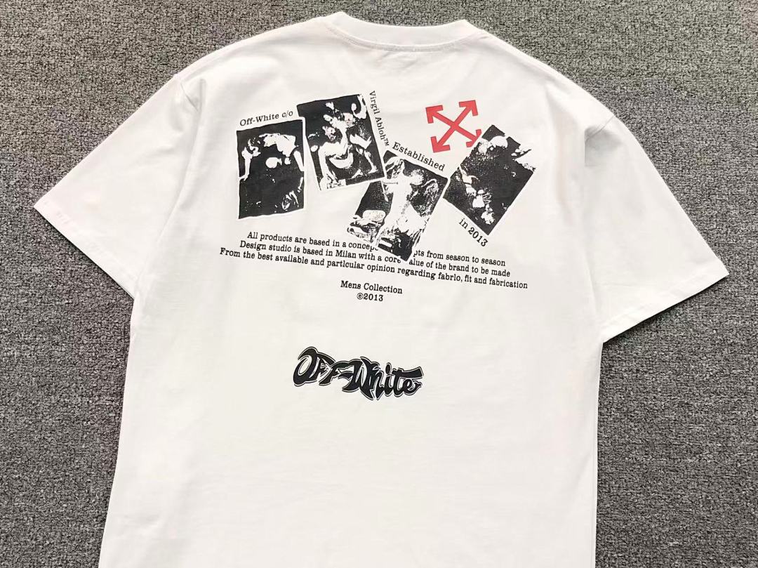 Off-White 108 OFF-WHITE T-SHIRT 521234619 (Im 170Cm 60Kg I Wear Size M In The Phot) - Image 8