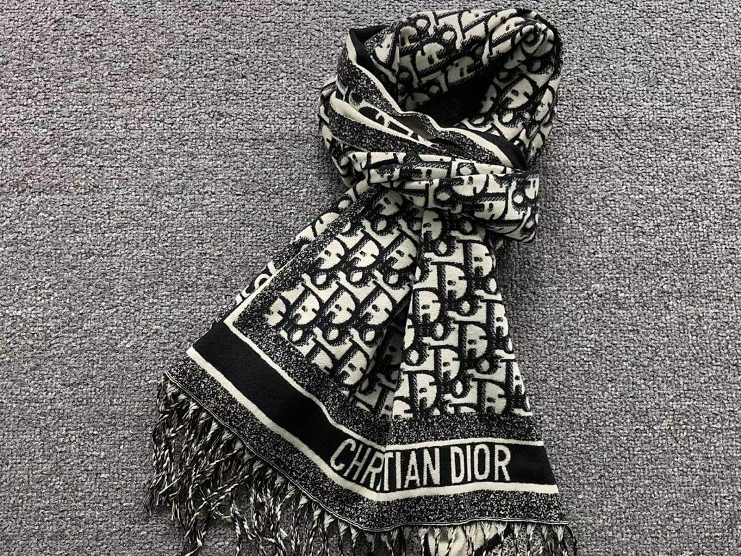 Dior 98 D⭐O⭐ SCARF 521904102 (Long 182CM* Wide 63CM*) - Image 6