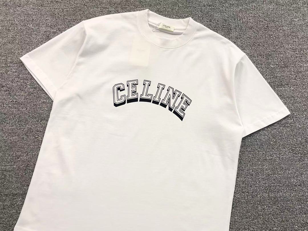 Celine 108 C⭐L⭐⭐E T-SHIRT 41102201133 (Im 170Cm 60Kg I Wear Size XL In The Phot) - Image 11