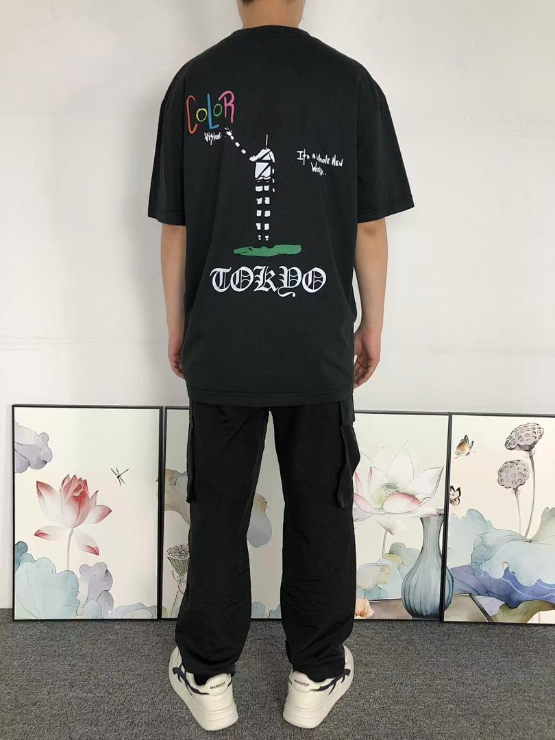 Comme des Garcons 128 C⭐⭐OME HE⭐⭐TS T-SHIRT 4105074802 (Im 170Cm 60Kg I Wear Size XL In The Phot) - Image 4
