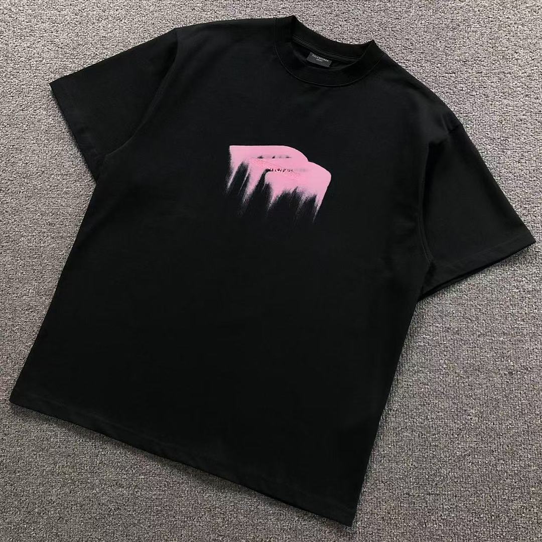 Balenciaga 118 B⭐L⭐⭐⭐IA⭐A T-SHIRT 42050406156 (Im 170Cm 60Kg I Wear Size 1 In The Phot)