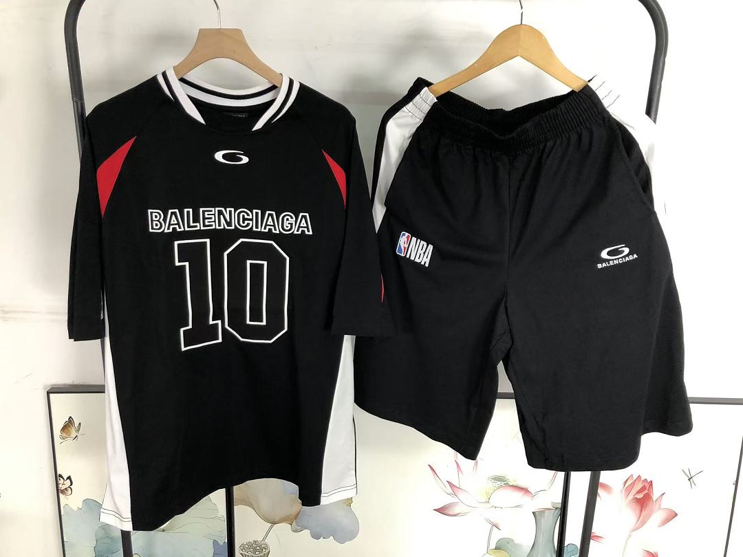 Balenciaga SHORTS 158 B⭐L⭐⭐⭐IA⭐A T-SHIRT - Image 42