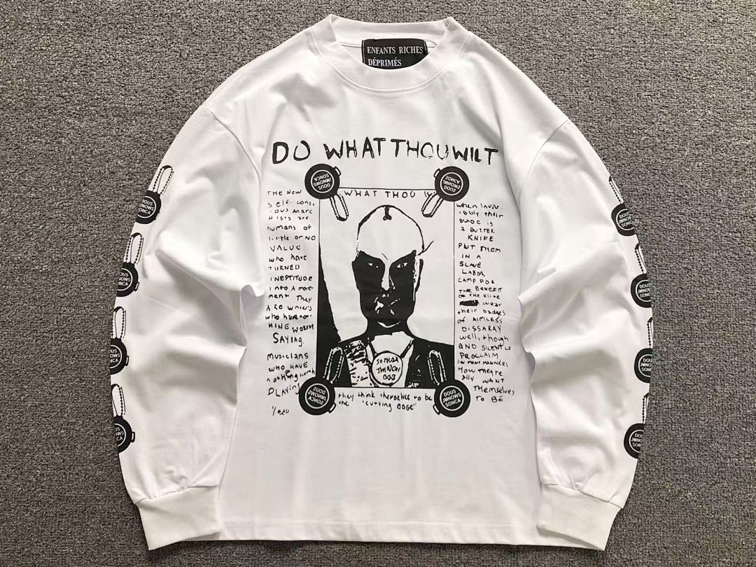 Chanel 98 ENFANTS RICHES DEPRIMES LONG SLEEVED 5211737162 (Im 170Cm 60Kg I Wear Size S In The Phot) - Image 5