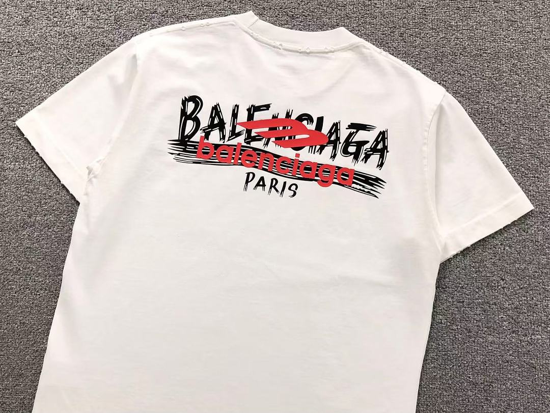 Balenciaga 128 B⭐L⭐⭐⭐IA⭐A T-SHIRT 3205070621 (Im 170Cm 60Kg I Wear Size L In The Phot) - Image 13