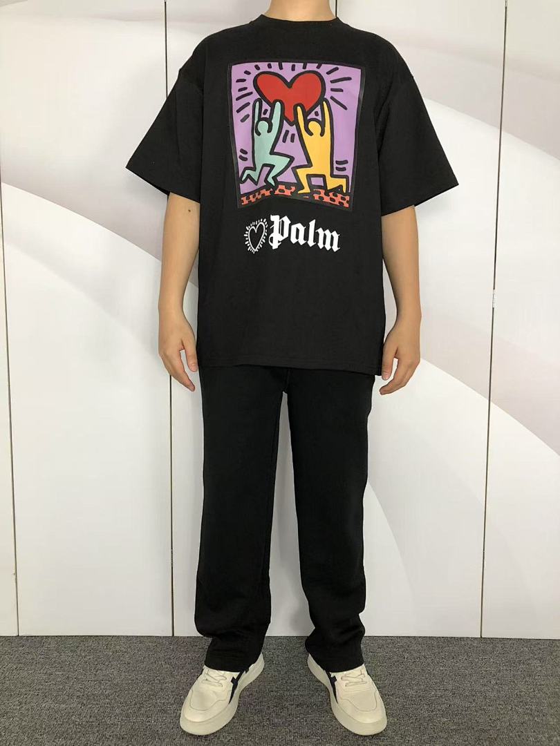 Palm Angels 78 PALM ANGELS T-SHIRT 41070118121 (Im 170Cm 60Kg I Wear Size M In The Phot) - Image 3
